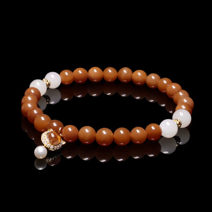 Quartz jade bracelet II（6mm）